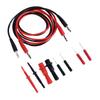 10PCS Set Multimeter Test S Kit Universal Black and Red Electrical Multimeter Testing Probe Set