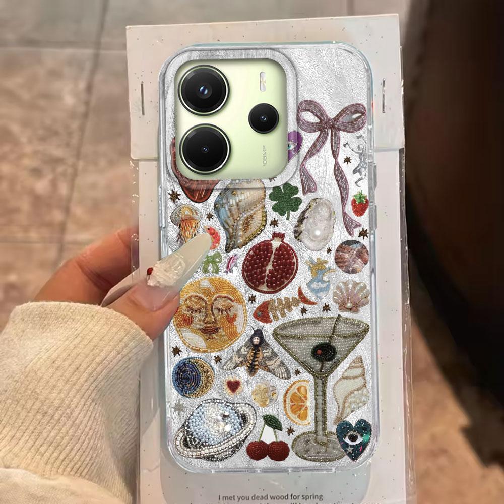Heart Sun Eyes Bowknow Women Phone Case for Xiaomi Redmi Note 14 13 12 11 11S 10 9 8 Pro 9C 13C 14C A5 A3 A4 A3X A1 A2 9A Cover
