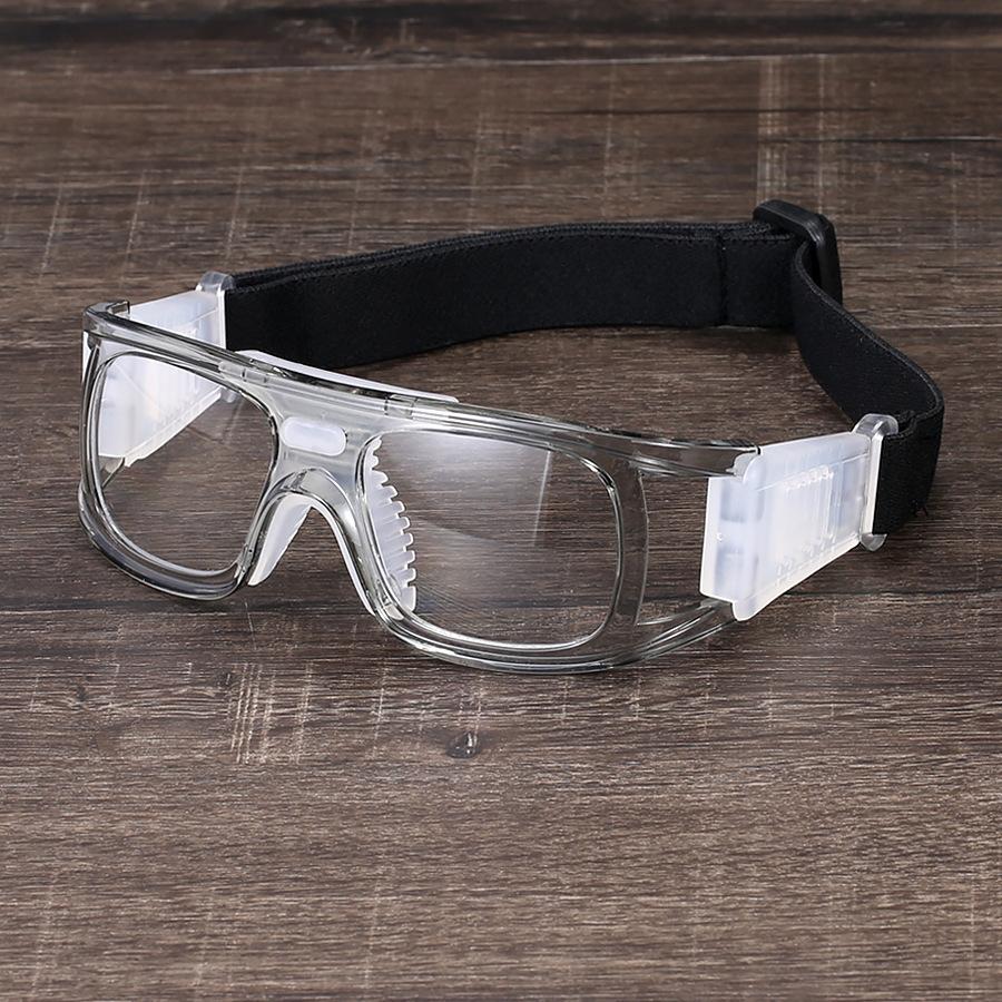 Basketball Glasses, Outdoor Basketball Sports Glasses, Anti-collision and Anti-fall Goggles with Myopia Frame, Basketball Glasses