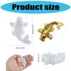 Flexible Mirrored Finish Carp Carp Silicone Mold For Resin Art Keychains Bookmarks DIY Projects Jewelry Making Tool