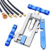 Oil e Pushing Device Emergency for Bicycle Placement Tools sy Install Multifunction Practical Bike ing Cutter Repair T Heads Compact Home Needle