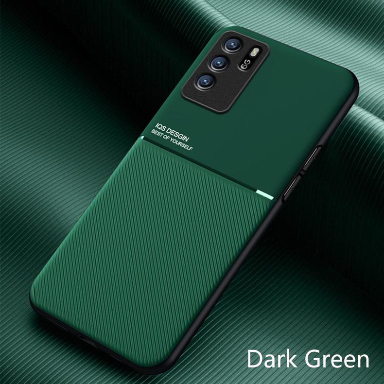 Slim Lightweight Leather Magnetic Shockproof Case for OPPO Reno 6Z 6 5Z 5F 5K 4 3 2Z 2 ACE Lite Pro Plus 5G 4G Phone Accessories