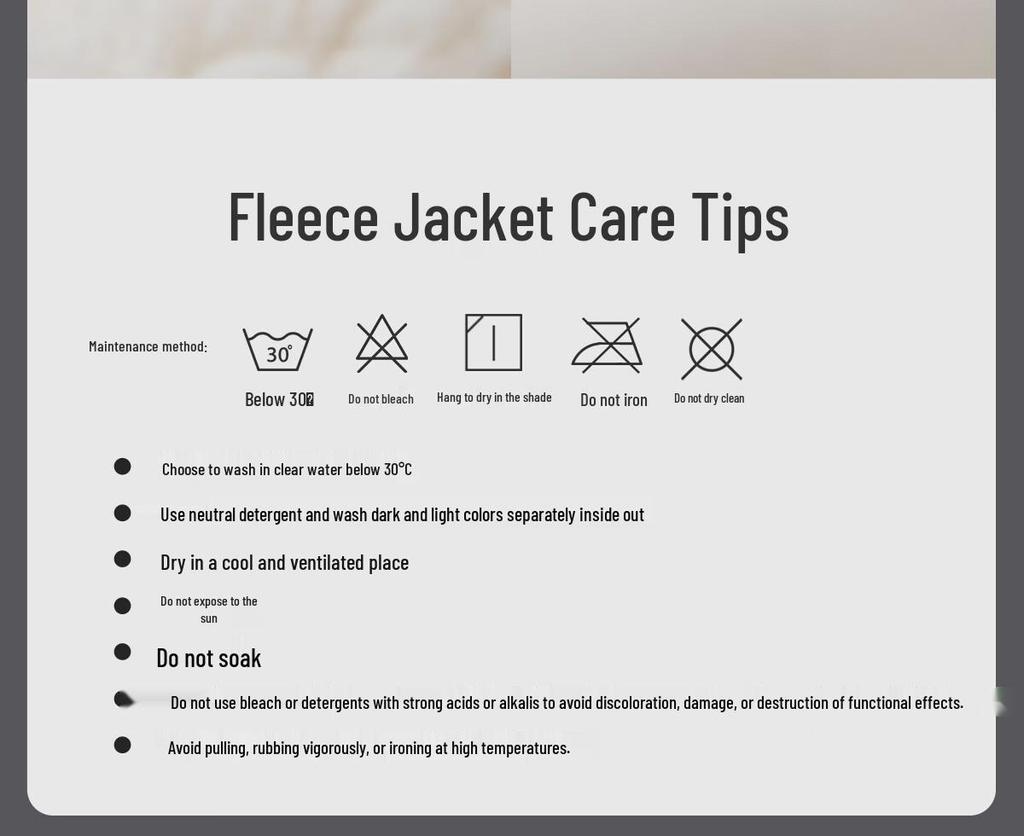 Camel Men's Casual Fleece Jacket