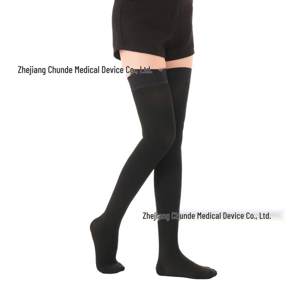 Medical Grade Knee-High Compression Socks for Varicose Veins and Gradient Compression
