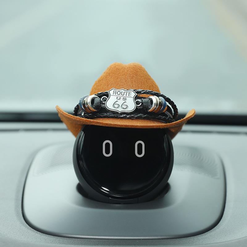 

Weilai Car Nomi Robot Cowboy Hat Handmade DIY Декор для интерьера ES6/ES8