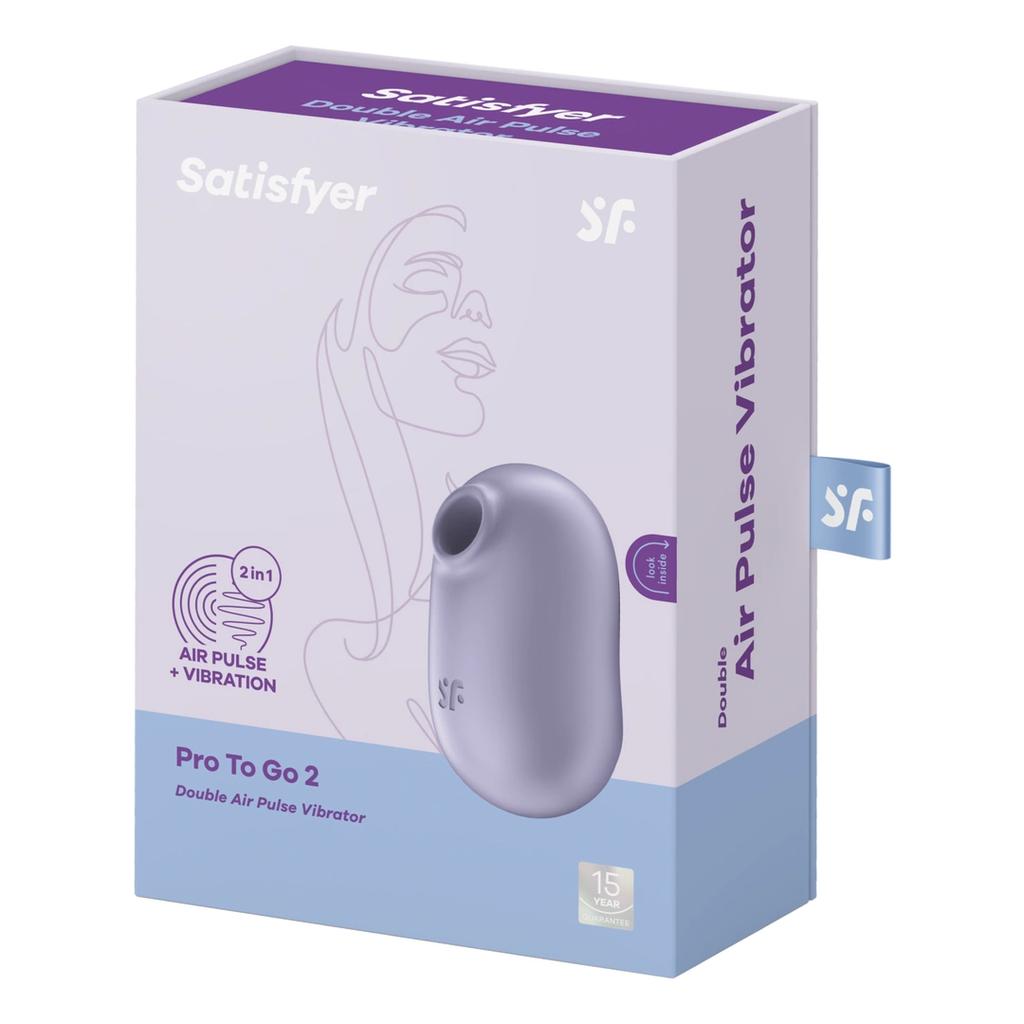 Satisfyer - Pro To Go 2 Dual Pulse Air Vibrator