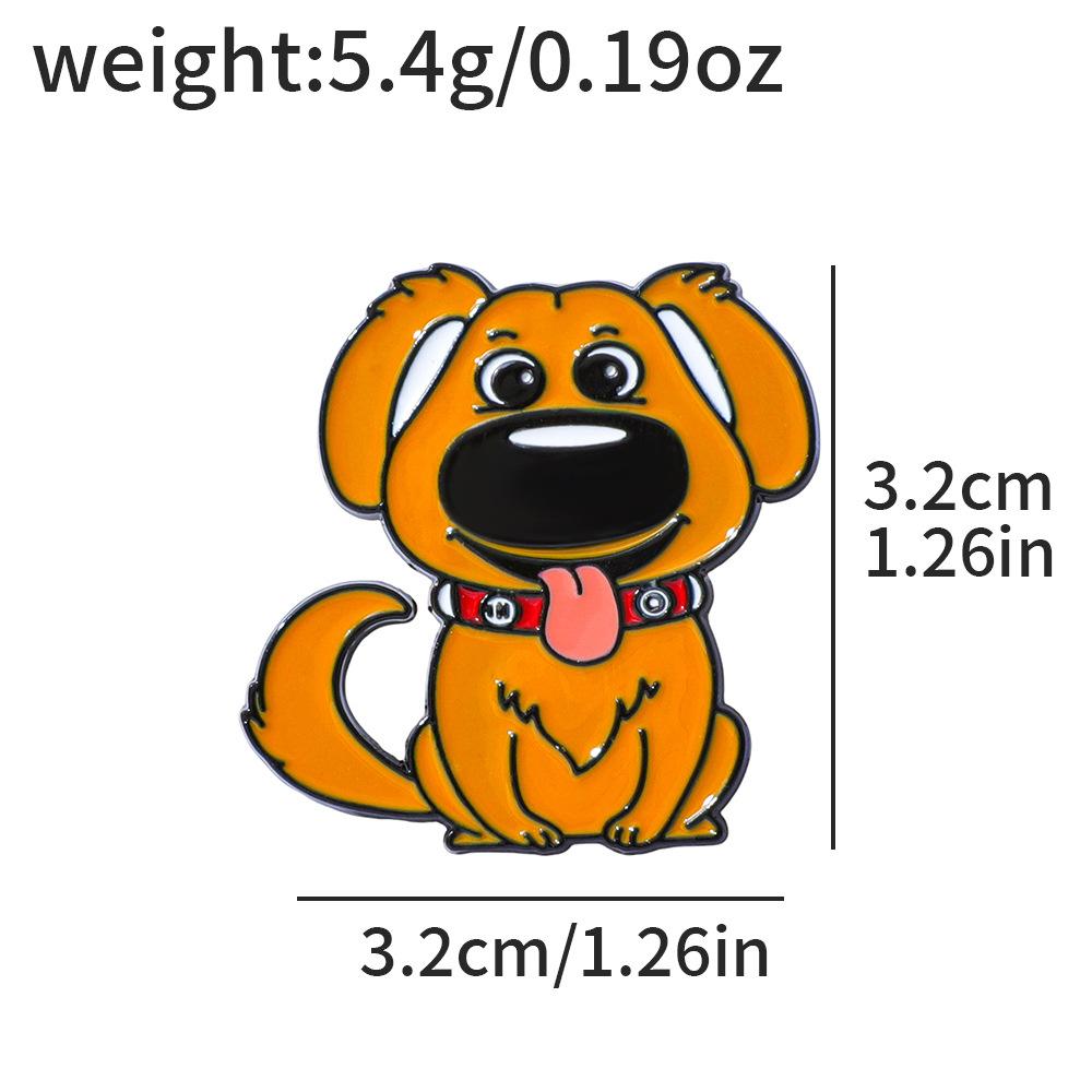 

Cute creative personality flying house travel around metal badge film and television characters alloy brooch accessories pin