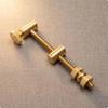 Trumpet Slide Adjustment Rod Threaded Instrument Accessory Knurled