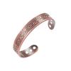Popular Magnetic Vintage Tree of Life Bracelet for Men and Women - Antique Bronze with Floral Design