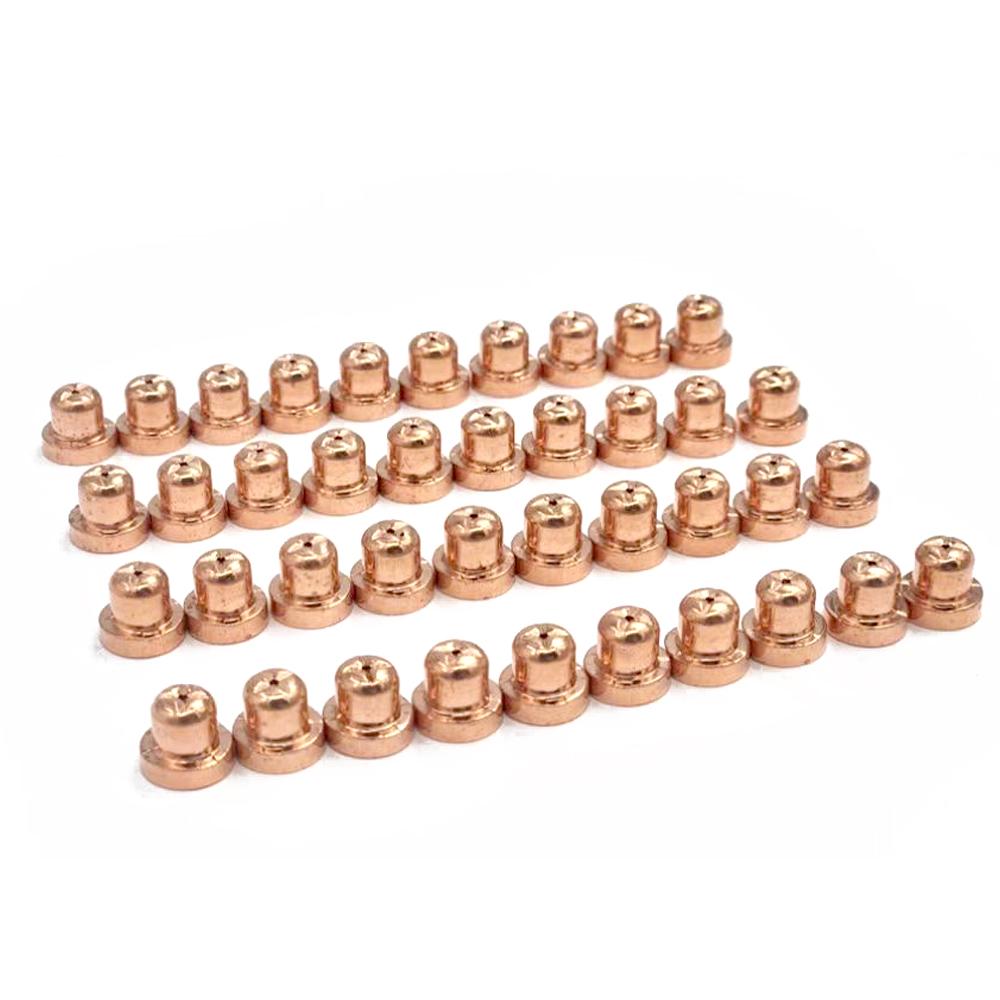 100 Stück PT31 Extend Plasma Cutter Torch Düse Elektroden Düsen Kit LG40A Zubehörset