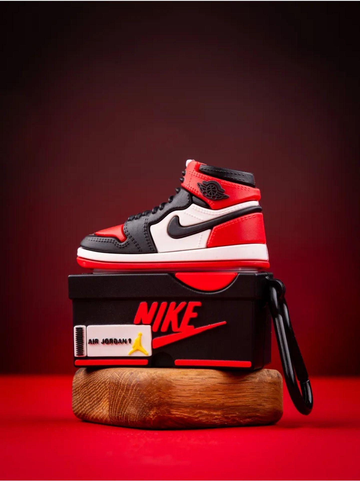 

Trendy Shoe Box Earphone Case Wireless Bluetooth Earphone Earphone Protective Cover One Size