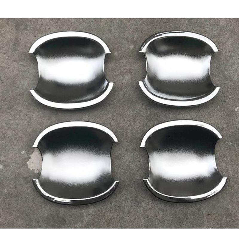 Yifei Chrome Carbon Car Accessories Plated Trim 2005 2006 2008 2009 2010 2012 For Hyundai Tucson Door Handle Bowl Cover