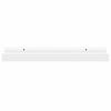 Picture Ledges 2 Pcs White 40 X 9 X 3 Cm MDF
