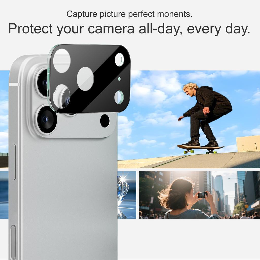 For iPhone 17 Pro Max Air Glass IMAK High Definition Glass Lens Film Black Version