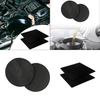 2Pcs Oil Drain Splash Pads, Car Accessories, Practical, High Performance Multipurpose, Portable Premium Replace Professional