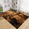 New Product Glowing Deer In Forest  Carpet for Living Room Bedroom Bedside Floor Mat Cloakroom Children Playing Mat Area Rug