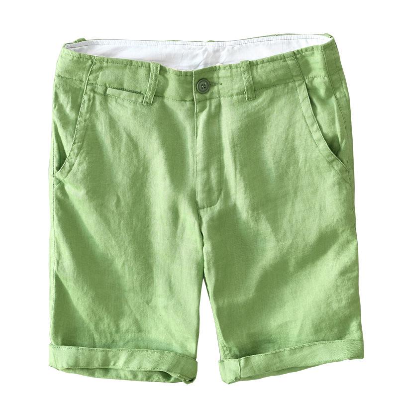 Men's Lightweight Linen Casual Shorts - Breathable, Versatile, Loose Fit Beachwear
