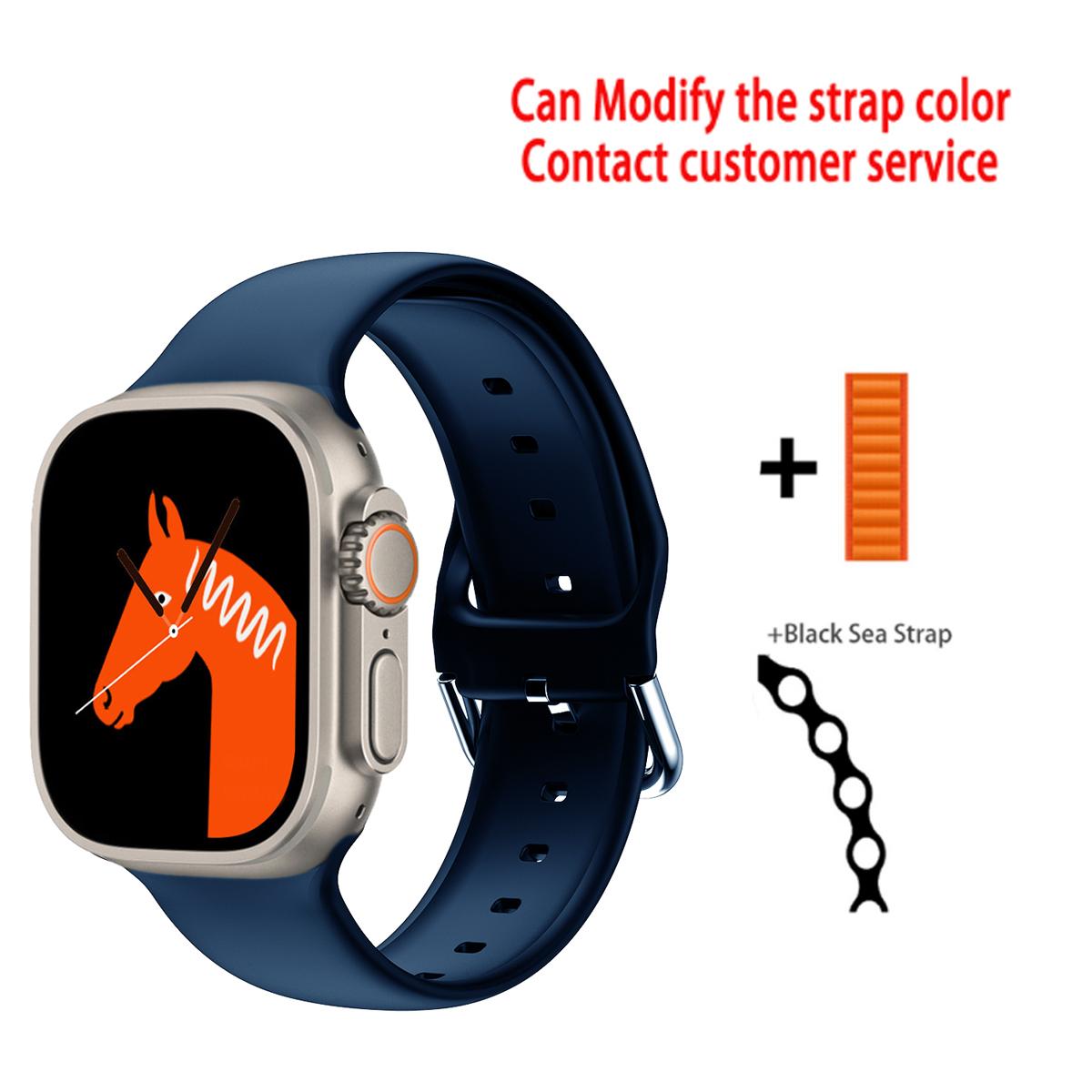 

Розумний годинник S8 Ultra Max для Q8 Ultra Fitness NFC Original 1:1 смарт-годинник Iwo серії 8 Bt Call для телефону Apple Android