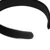 Black Grace Padded Velvet Hair Band Like Headband Solid Hair Band For Women And Girls