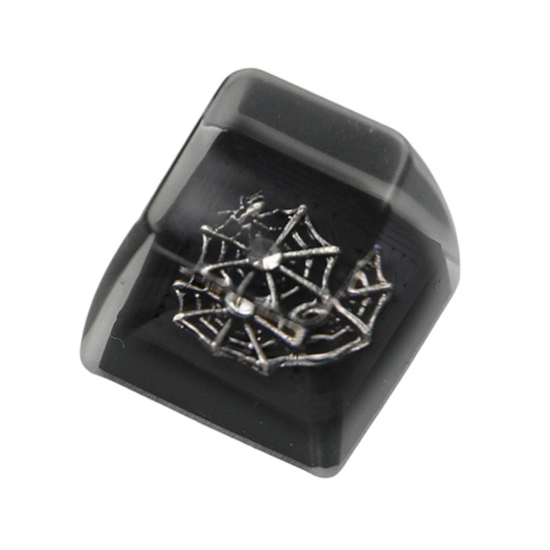 Artisans Dark Series Resins Keycaps With Glowing Effect AntiWear Key Top For Mechanical Keyboards