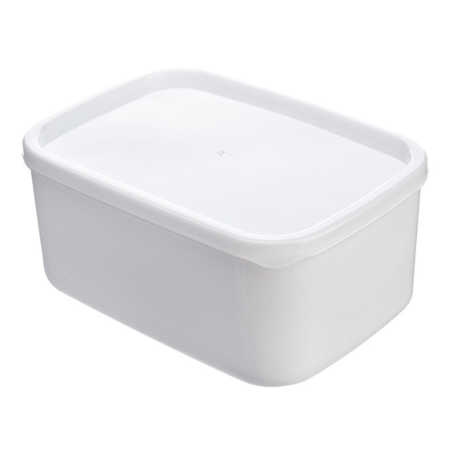 1400ml Food Container with Seal Lid Microwave Safe Leak Proof Rectangular Shaped Food Storage Box