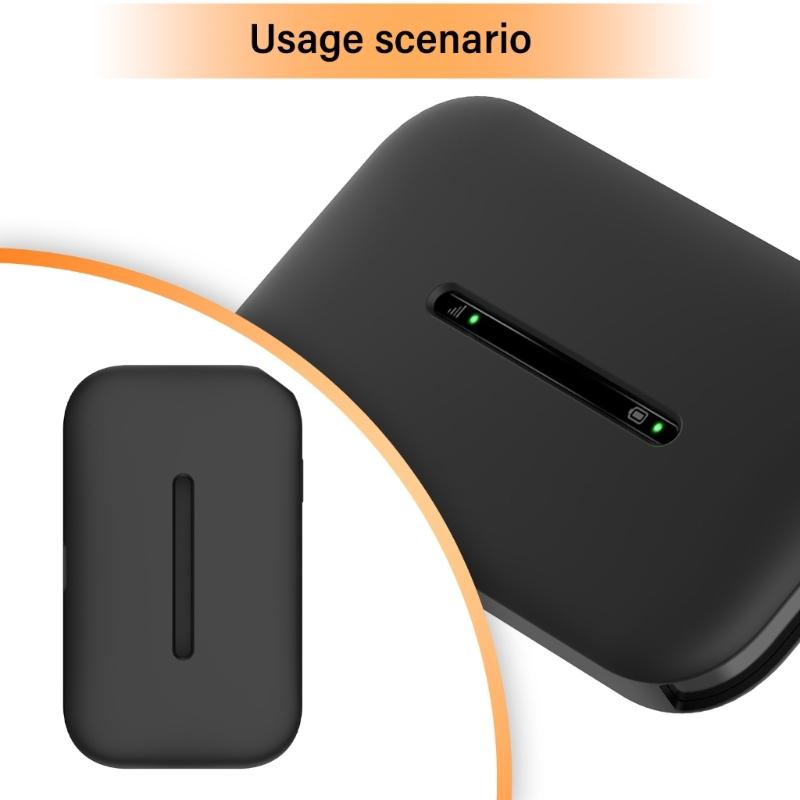 Silicone Case for 4G Router E5576-320 Mobile Hotspot, Travel Router Protector Nonscratch Sleeve