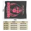 Obsession Decken Qualität Super Weiche Wohndecke Herbst Dekorative Außen Lustige Tagesdecke