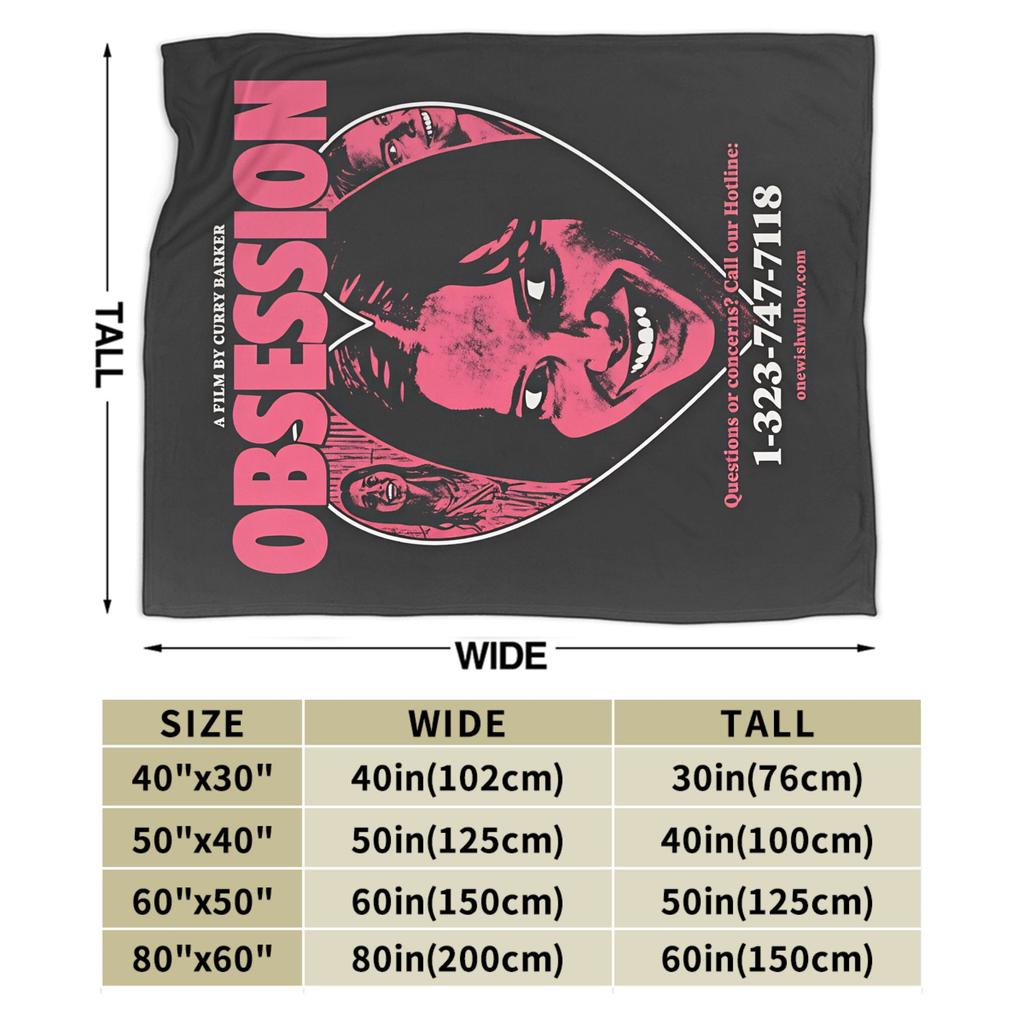 Obsession Decken Qualität Super Weiche Wohndecke Herbst Dekorative Außen Lustige Tagesdecke