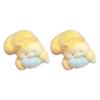 2pcs Flocking Cats Design Hair Clip Cartoon Shape NonSlip Grip Hairpin Side Clip For Women Little Girl Daily Outfit