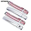 Side Door Handle Cover Trim For Nissan Qashqai 2007-2010 2011 2012 2013 Chrome Protection Cap Exterior Accessories Car Styling