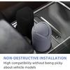 Car Trash Can With Lid, Silicone Leakproof Mini Round Vehicle Garbage Bin For Cup Holder, Portable Automotive Interior Waste Storage & Organizers