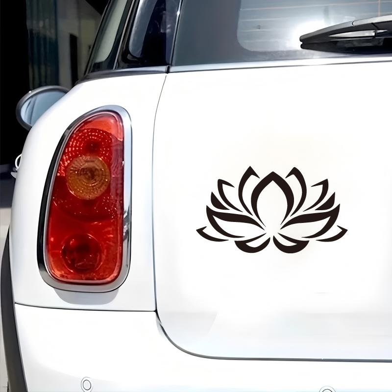 Blessing Lotus Blooming Decals & Bumper Creative&funny Stickers for Cartoon Fans&lover,high Quality for Car Trucks Motorcycles