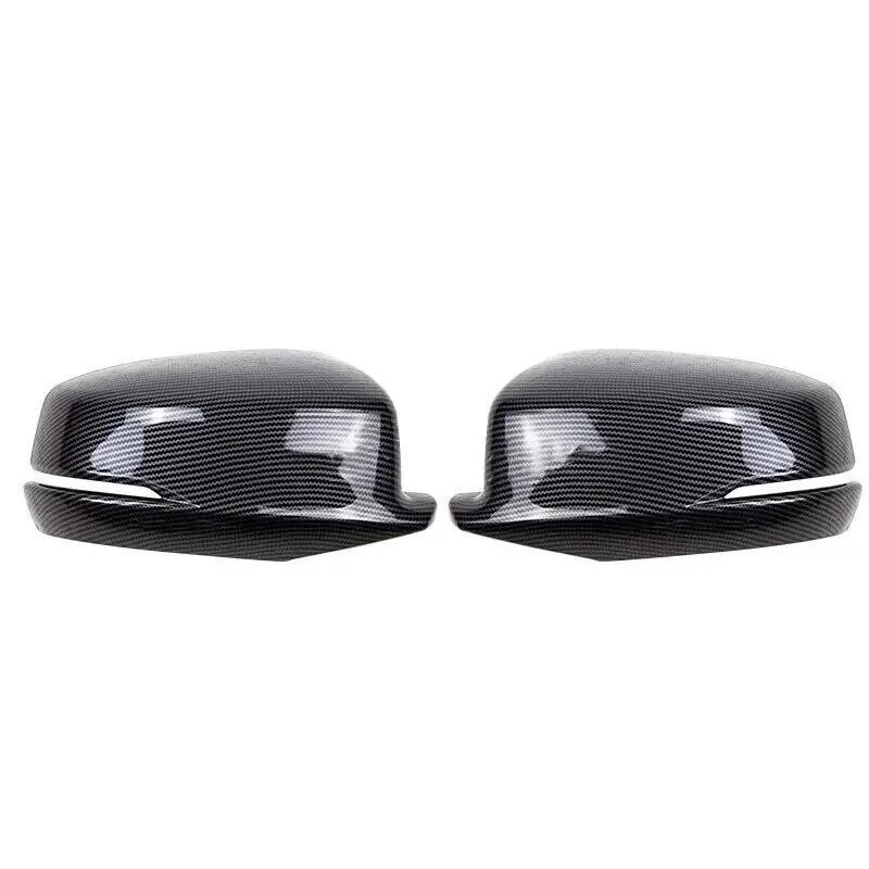 For Honda Accord 2014-2017 Car Replacement Rearview Side Mirror Cover Wing Cap Exterior Door Rear View Case Trim Carbon Fiber
