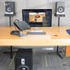 Studio Monitor Speaker Stand - Adjustable Tripod for 4"-8" Speakers