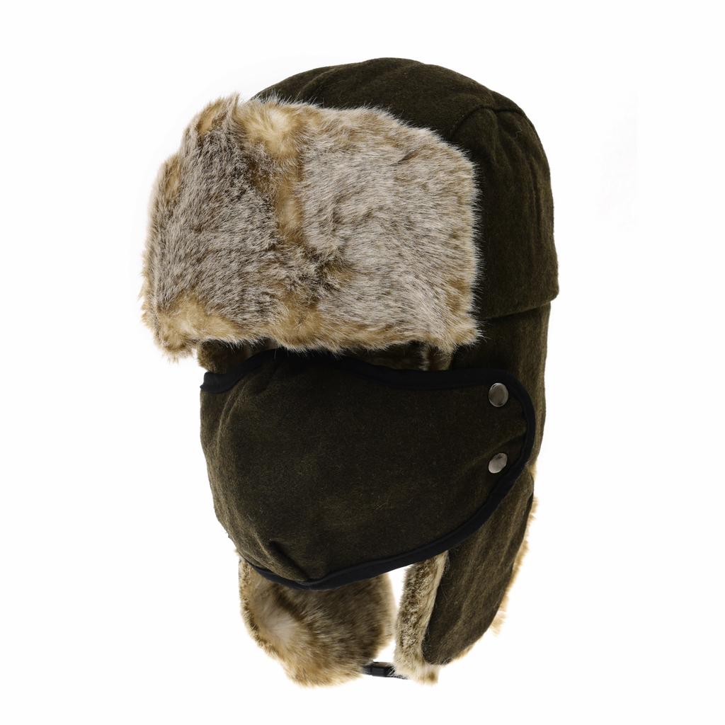 Buy WITHMOONS Ear Flap Cap Bomber Hat 