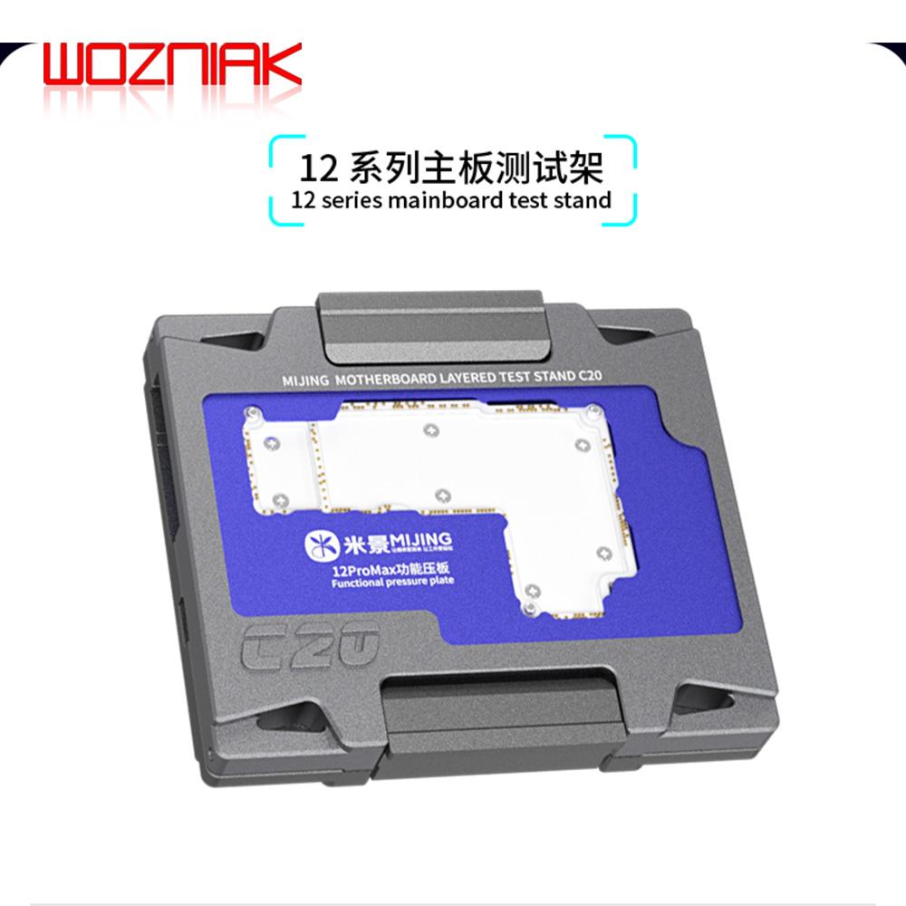 MiJing C25 C21 C22 C23 C24 Motherboard Middle Layer Tester Platform For iPhone X XS-17Pro Max Logic Board Frame Repair Fixture