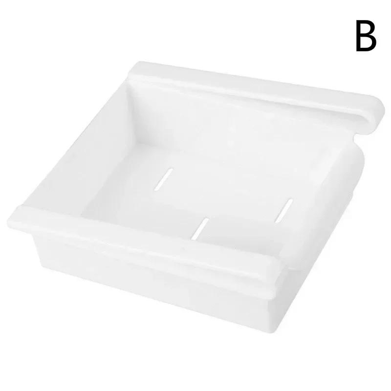 

Кухонный ящик для хранения Выдвижная полка Домашняя полка для холодильника Выдвижной ящик Стеллаж для хранения W