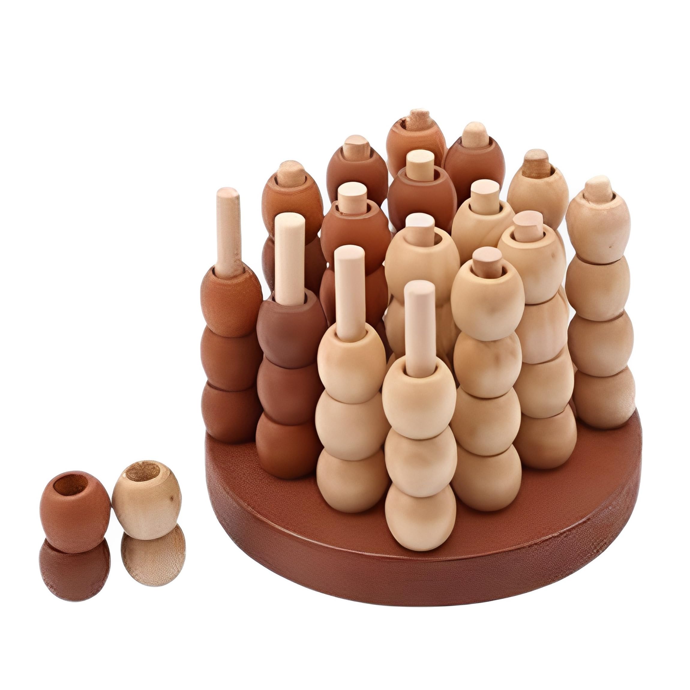 

MIMIA 3D 4-in-a-row Puzzle, Brain Training, Fun, Competitive Game for Kids and Adults, Intelligence-Boosting Puzzle (1 3D 4-in-a-row Puzzle)