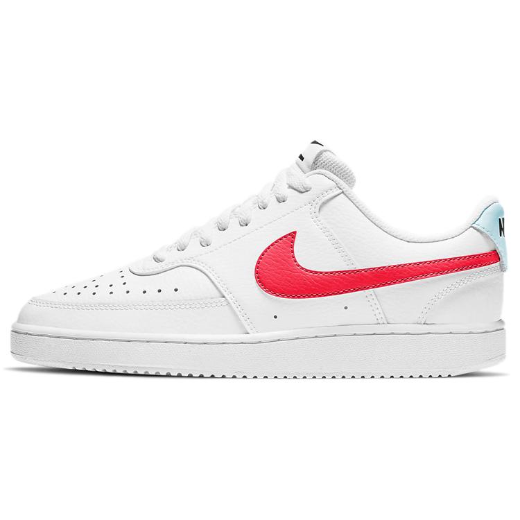 New Nike Court Vision Low 'White Bright Crimson' Women's CD5434-106