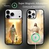 Christliche Religiöse Jesus Handyhülle Für iPhone17,16,15,14,13,12,11 Plus,Pro Max Für Magsafe Kabelloses Laden