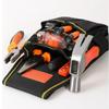 Waterproof Electrician Tool Bag Adjustable Thicken Waist Belt Pouch Multiple Pockets Wear-resistant Tools Storage Bag