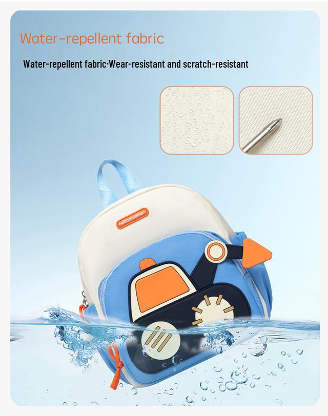 For Lightweight Backpack Junior Excavatorthemed Kindergarten Kids Cute And Durable Design For Boys And Girls 2025