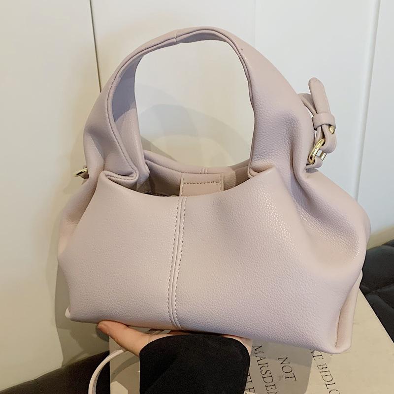 Ladies Cloud Dumpling Bag 2025 New Popular Portable Lunch Box Bag Textured One Shoulder Crossbody Women's Bag