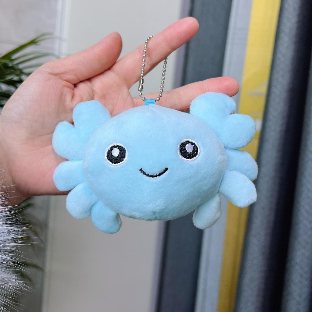 Douyin Crab Plush Keychain: Cute Couple Bag Pendant
