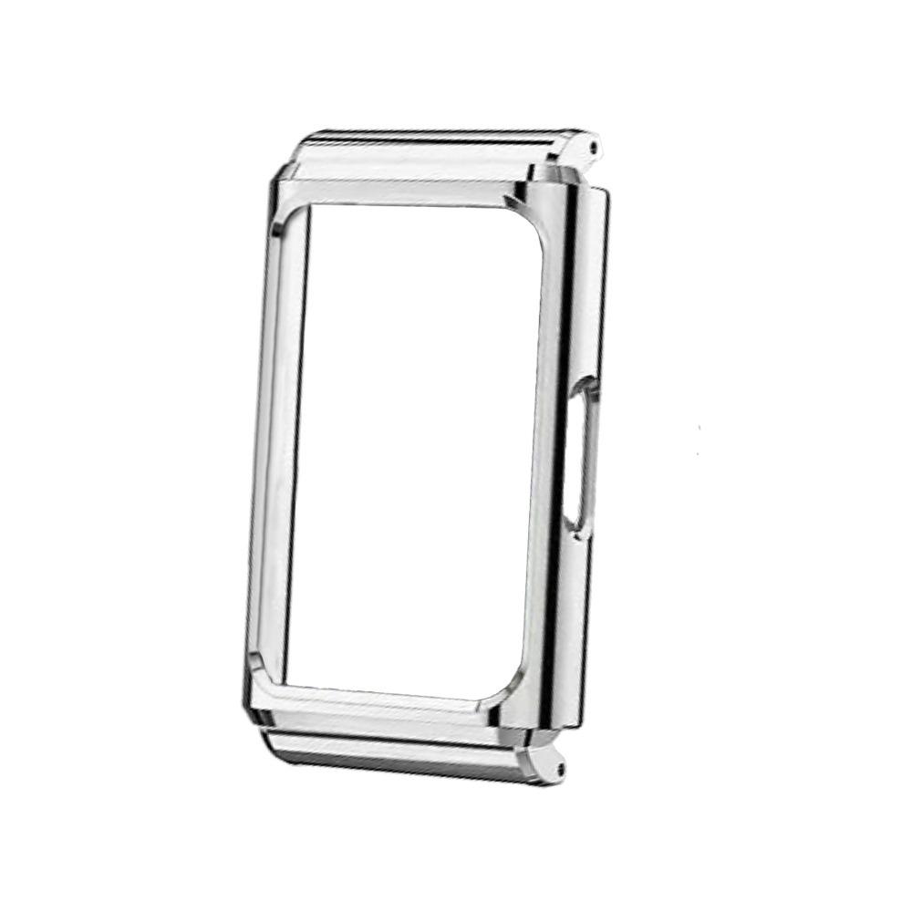 

Full Coverage Metal Protective Bumper Case for Huawei Band 11 Pro Durable Ultra Thin Scratch-resistant Protective Smartwatch Frame Huawei band 11 pro серебряный