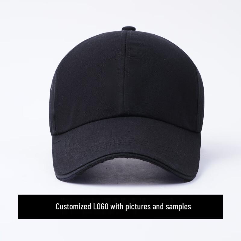 Unisex Solid Color Curved Brim Baseball Cap