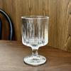 Ins Style Striped Tall Glass
