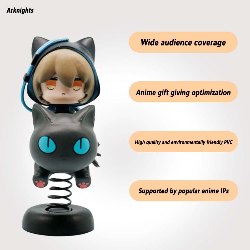 Ne Arknights Linphantom Noodle Stopper Anime Figure Bishoujo Ornament Collectible Model Toy Doll Withbox Decoration Gifts