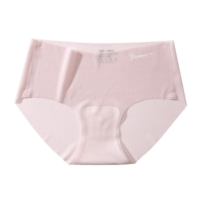 Women S Low Waist Seamless Antibacterial Summer Breathable Triangle Underwear