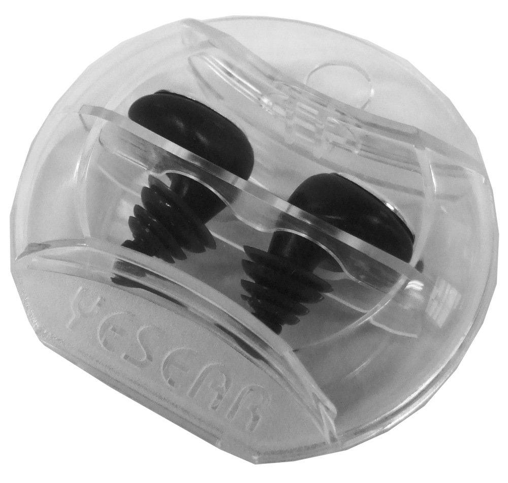 YES EAR Silicone Earplugs with Case Black
